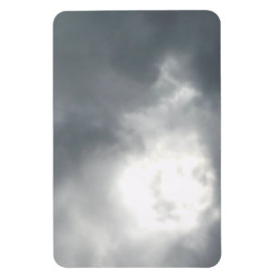 Flexibele Foto Magneet blauwe lucht