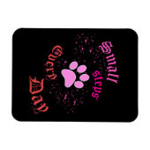 flexibele Foto magneet | Kleine stappen elke dag (Horizontaal)