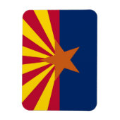 Flexibele foto magneet met patriottische draagtas  (Verticaal)