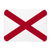 Flexibele foto-magneet met patriottische draagtas  magneet (Horizontaal)