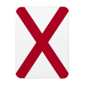 Flexibele foto-magneet met patriottische draagtas  magneet (Verticaal)