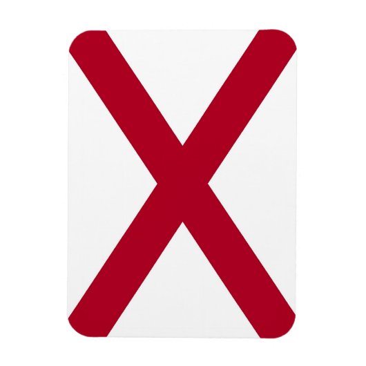 Flexibele foto-magneet met patriottische draagtas  magneet (Verticaal)