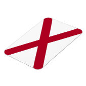 Flexibele foto-magneet met patriottische draagtas  magneet (Linkerzijde)