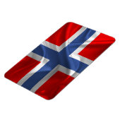 Flexibele foto Magnet #Noorse vlag Magneet (Linkerzijde)