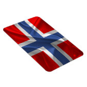 Flexibele foto Magnet #Noorse vlag Magneet (Rechterzijde)