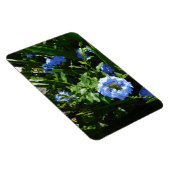 Flexibele Fotomagneet bloem blauw ontwerp Magneet (Rechterzijde)