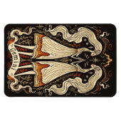Flexibele Fotomagneet Gemini Hemelse Zodiac Art Magneet (Horizontaal)