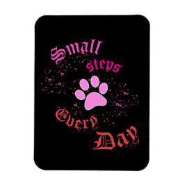 Flexibele fotomagneet | Kleine stapjes elke dag Magneet