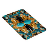 Flexibele fotomagneet met Bahamas kleuren Magneet (Rechterzijde)