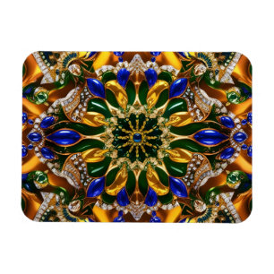 Flexibele fotomagneet met Brazilië Kleuren Magneet