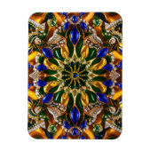 Flexibele fotomagneet met Brazilië Kleuren Magneet (Verticaal)