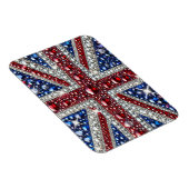 Flexibele fotomagneet met Britse kleuren Magneet (Rechterzijde)