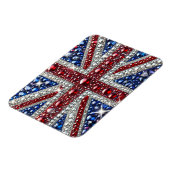 Flexibele fotomagneet met Britse kleuren Magneet (Linkerzijde)