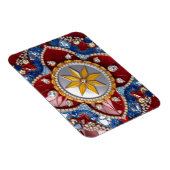 Flexibele fotomagneet met Colombia Kleuren Magneet (Rechterzijde)