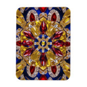 Flexibele fotomagneet met Colombiaanse kleuren Magneet (Verticaal)