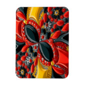 Flexibele fotomagneet met Duitsland Kleuren Magneet (Verticaal)