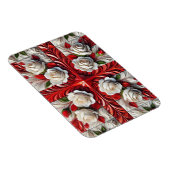 Flexibele fotomagneet met Engelse Rozen Design Magneet (Rechterzijde)