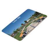 Flexibele fotomagneet met foto van Leeton Magneet (Linkerzijde)