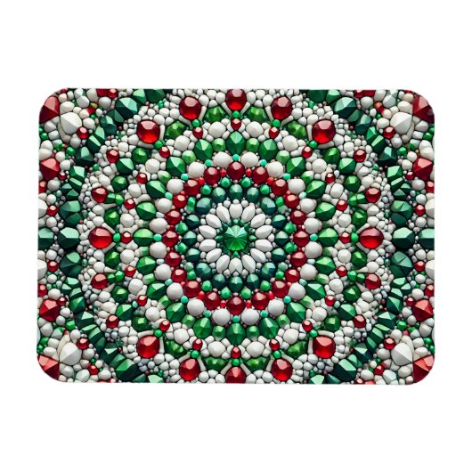 Flexibele fotomagneet met Italiaanse kleuren Magneet (Horizontaal)