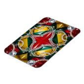 Flexibele fotomagneet met kleuren van Los Angeles Magneet (Linkerzijde)