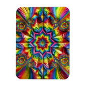 Flexibele fotomagneet met LGBTQ-kleuren Magneet (Verticaal)