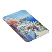 Flexibele fotomagneet "Met liefde" Santorini Magneet (Rechterzijde)