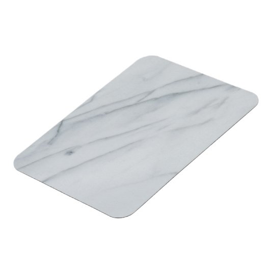 Flexibele fotomagneet met marmer Stone Magneet (Linkerzijde)