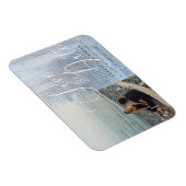 Flexibele fotomagneet met modern script voor bruil magneet (Rechterzijde)