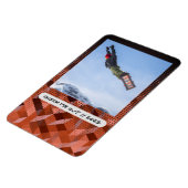 Flexibele fotomagneet met moderne aangepaste onder magneet (Linkerzijde)