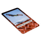 Flexibele fotomagneet met moderne aangepaste onder magneet (Rechterzijde)