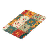 Flexibele fotomagneet met nieuwjaarsvibe magneet (Linkerzijde)