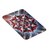 Flexibele fotomagneet met Noorse kleuren Magneet (Rechterzijde)