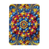 Flexibele fotomagneet met Roemeense kleuren Magneet (Verticaal)