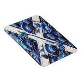 Flexibele fotomagneet met Schotse distels Magneet (Rechterzijde)