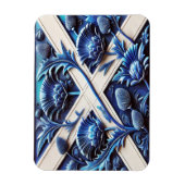 Flexibele fotomagneet met Schotse distels Magneet (Verticaal)