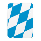 Flexibele fotomagneet met vlag van Beieren Magneet (Verticaal)