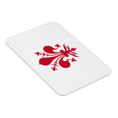 Flexibele fotomagneet met vlag van Florence Magneet (Rechterzijde)