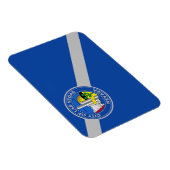 Flexibele fotomagneet met vlag van Las Vegas Magneet (Rechterzijde)