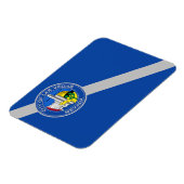 Flexibele fotomagneet met vlag van Las Vegas Magneet (Linkerzijde)