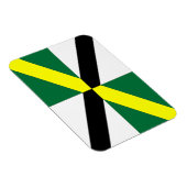 Flexibele fotomagneet met vlag van Monterey Magneet (Rechterzijde)