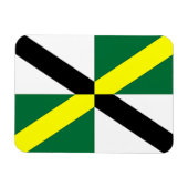 Flexibele fotomagneet met vlag van Monterey Magneet (Horizontaal)