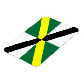 Flexibele fotomagneet met vlag van Monterey Magneet (Linkerzijde)