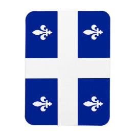 Flexibele fotomagneet met vlag van Quebec Magneet