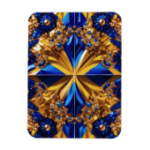 Flexibele fotomagneet met Zweden Kleuren Magneet (Verticaal)