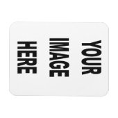 Flexibele fotomagneet van 7,6 x 10,2 cm magneet (Horizontaal)