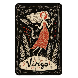 Flexibele Fotomagneet Virgo Hemelse Zodiac Art Magneet