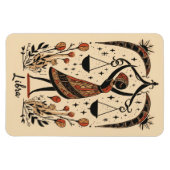 Flexibele Fotomagneet Weegschaal Celestial Zodiac Magneet (Horizontaal)