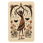 Flexibele Fotomagneet Weegschaal Celestial Zodiac Magneet (Verticaal)