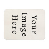 Flexibele fotomagneten Gepersonaliseerde koelkastm Magneet (Horizontaal)