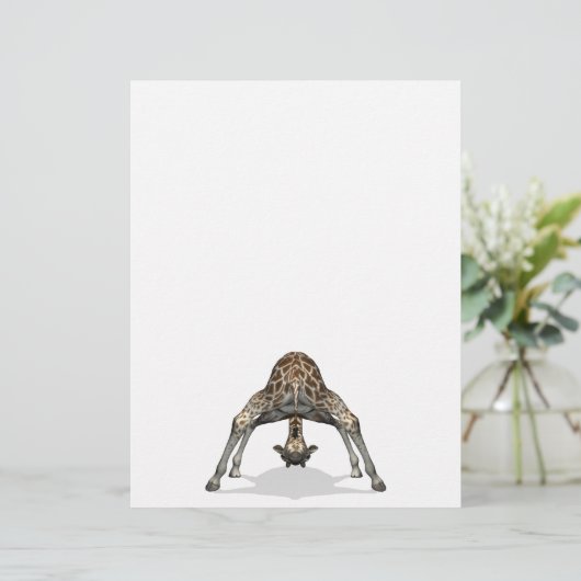 Flexibele Giraffe (Staand voorkant)